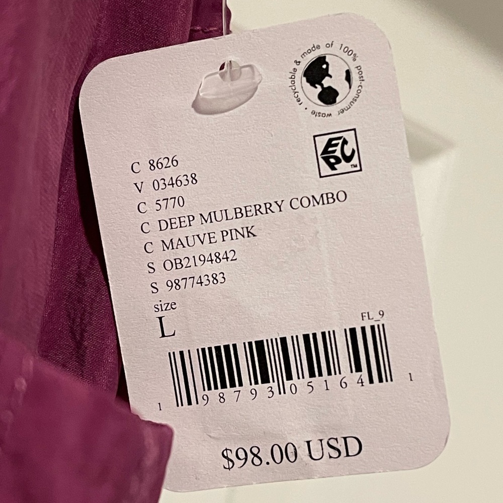 FP Movement Free People Freeflow Colorblock Joggers Size Large Rose Wash - Picture 10 of 10